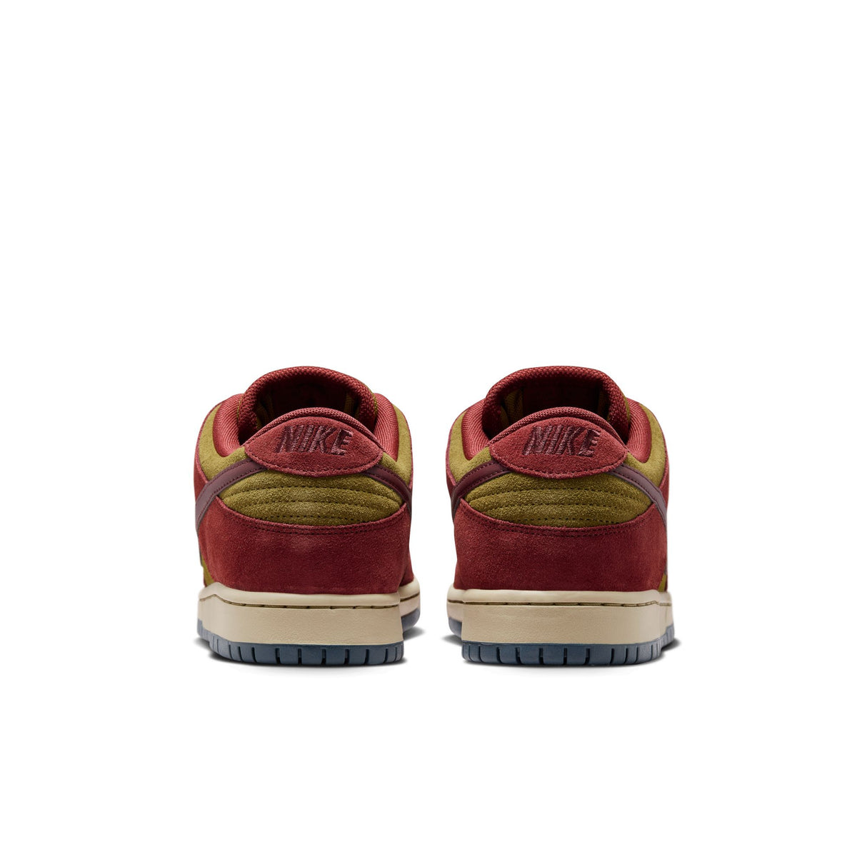 Nike SB Dunk Low Dark Team Red/Burgundy Crush/Olive Flak Shoes *