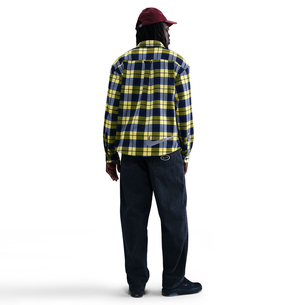 Nike SB x Eric Koston Midnight Navy/Speed Yellow Skate Flannel