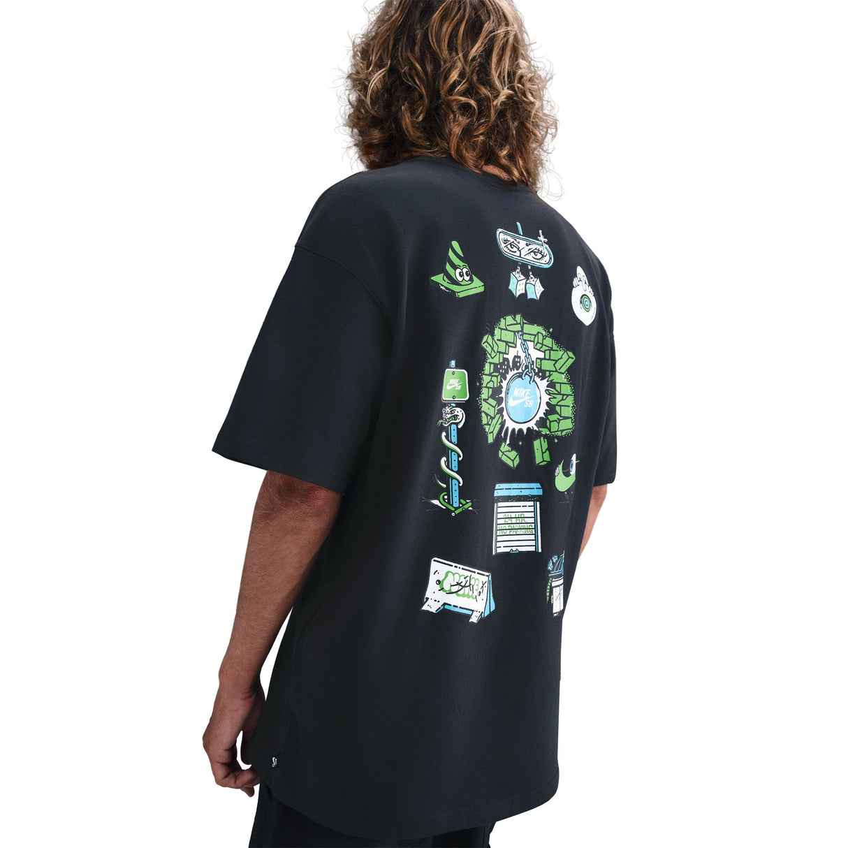 Nike SB Max90 Skate Character Black S/s Shirt