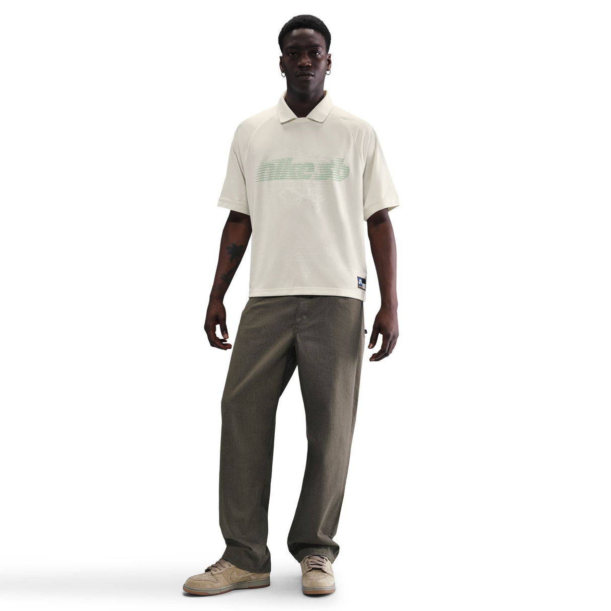 Nike SB Dri-Fit White/Mint Jacquard Skate Jersey