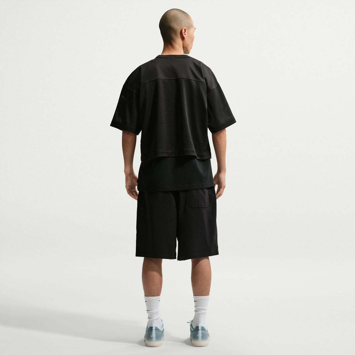 Nike SB 9er Black Nylon Skate Shorts