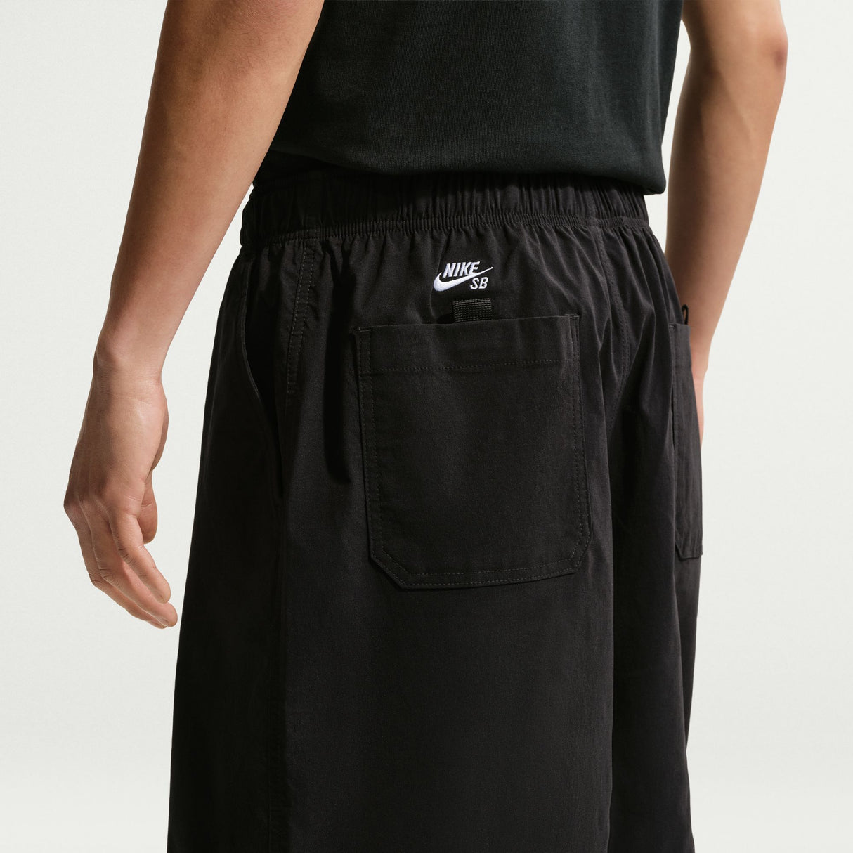 Nike SB 9er Black Nylon Skate Shorts