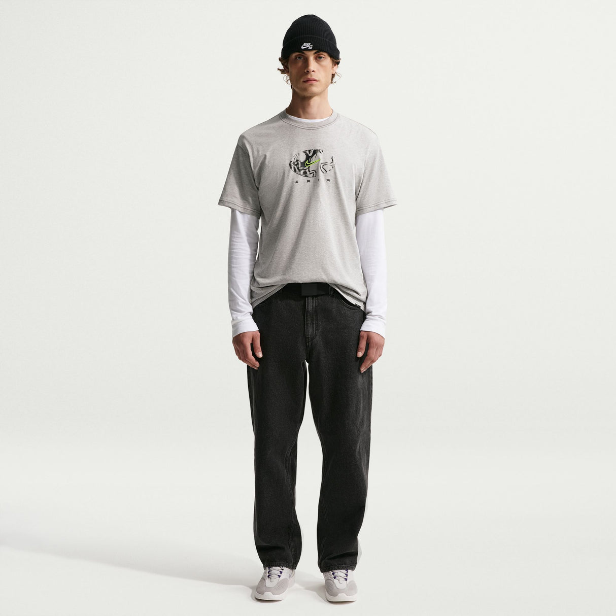Nike SB Ishod Wair Roadside Grey Heather S/s Shirt