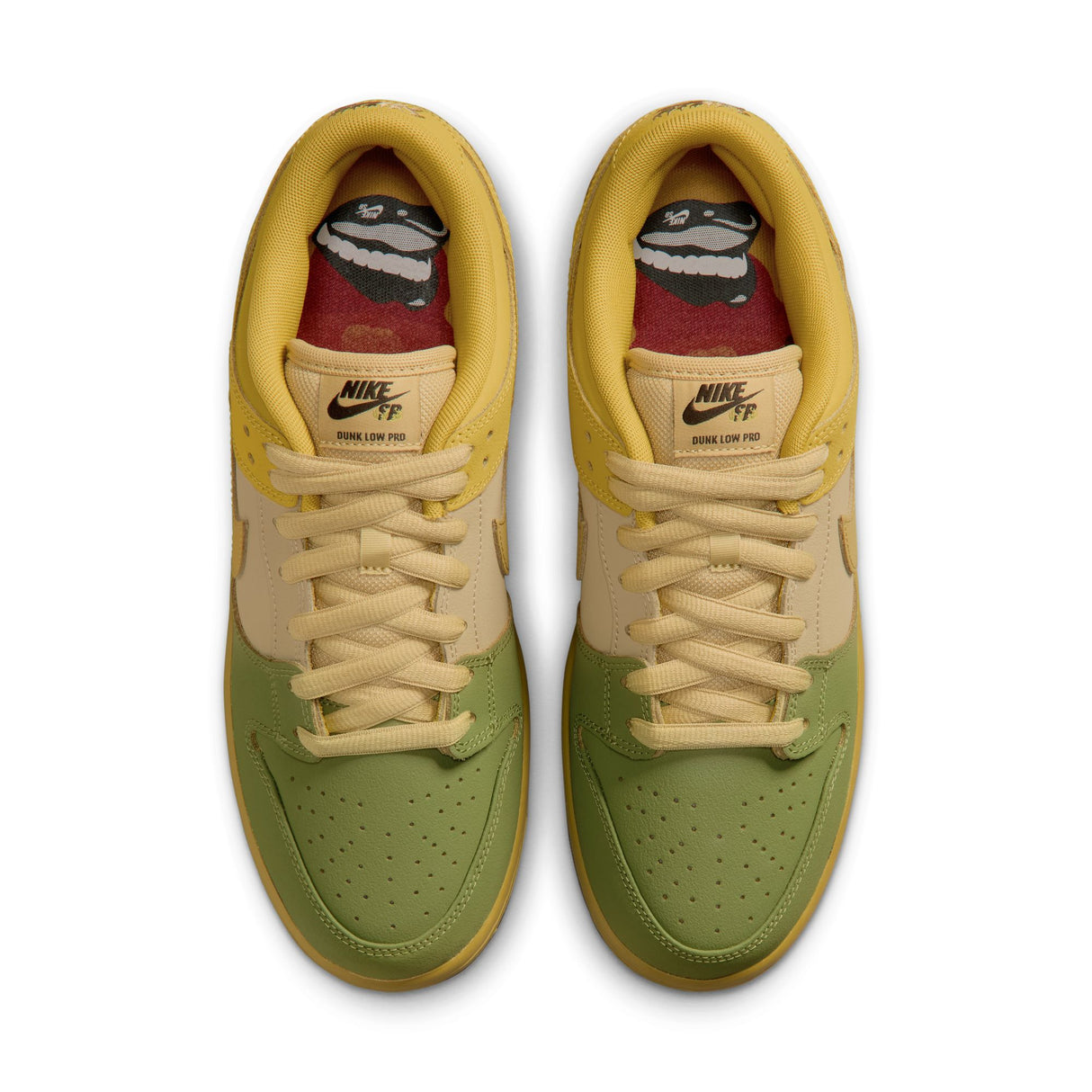 Nike SB Dunk Low Pro Saffron Quartz/Saffron Quartz-Pear Shoes (Read Description)