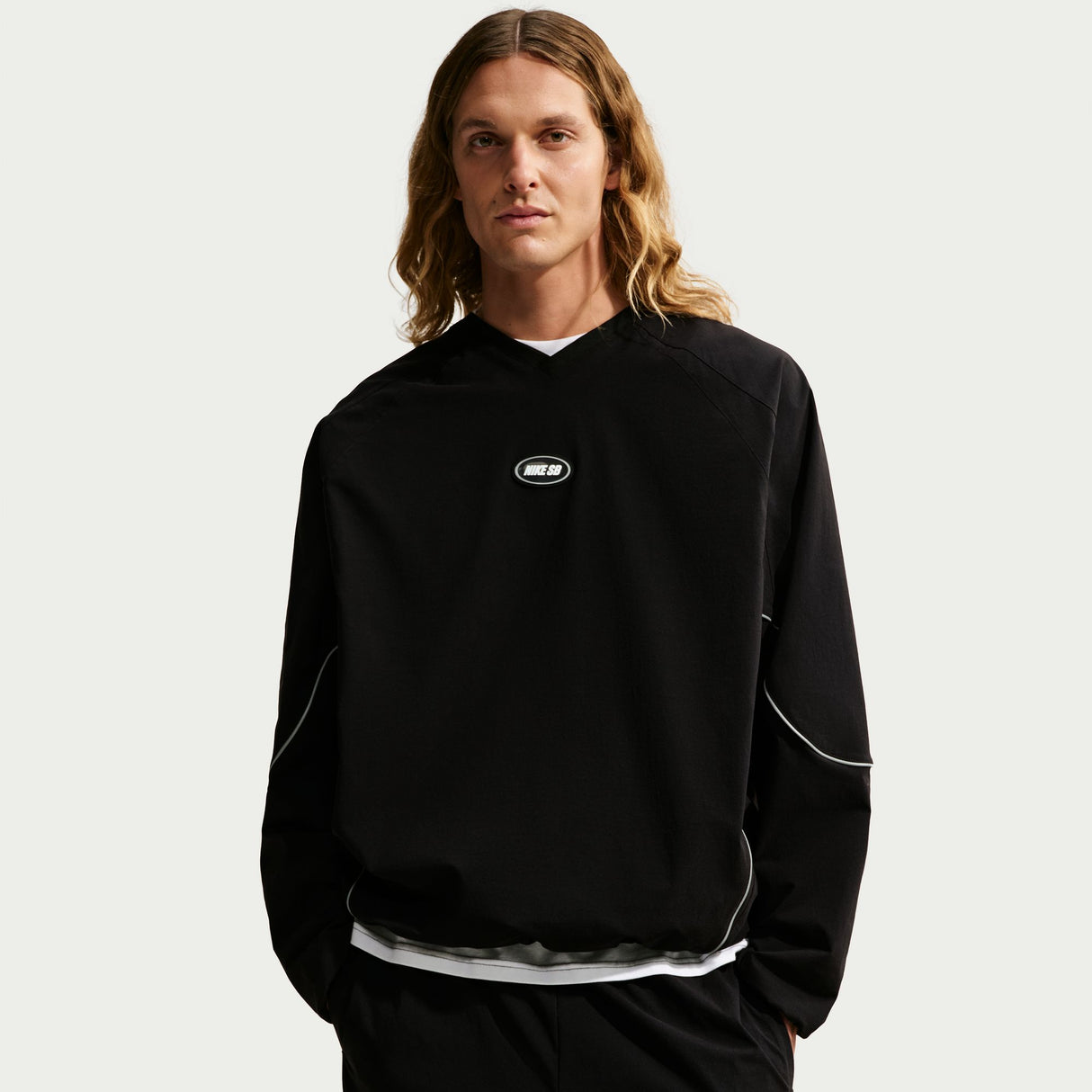 Nike SB Woven Black Skate Top