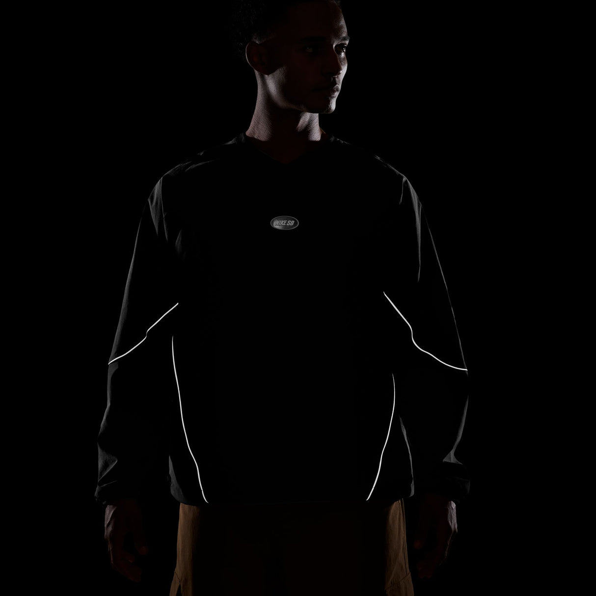 Nike SB Woven Black Skate Top
