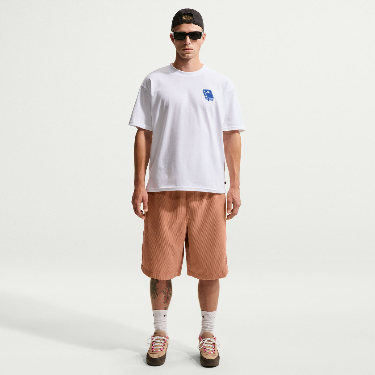 Nike SB Spot List White S/s Shirt
