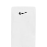 Nike Everyday Plus Cushioned White/Black 3 Pack No Show Socks