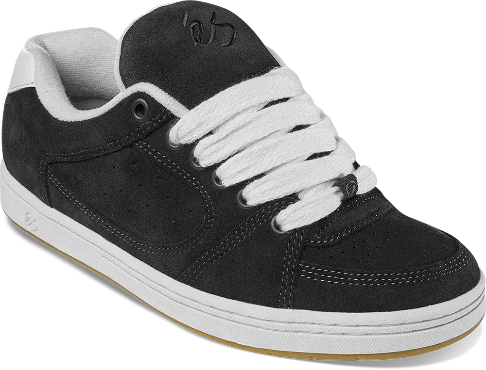 eS Accel Black White Shoes