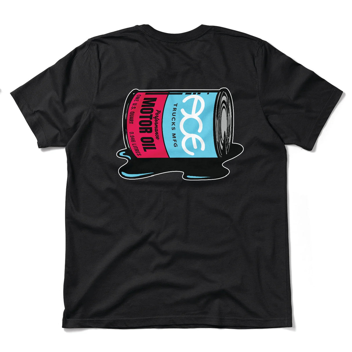 Ace Oil Spill Black S/s Shirt