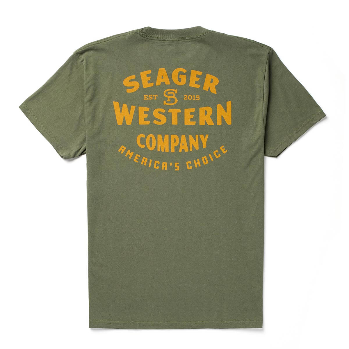 Seager Americas Choice Surplus Green S/s Shirt