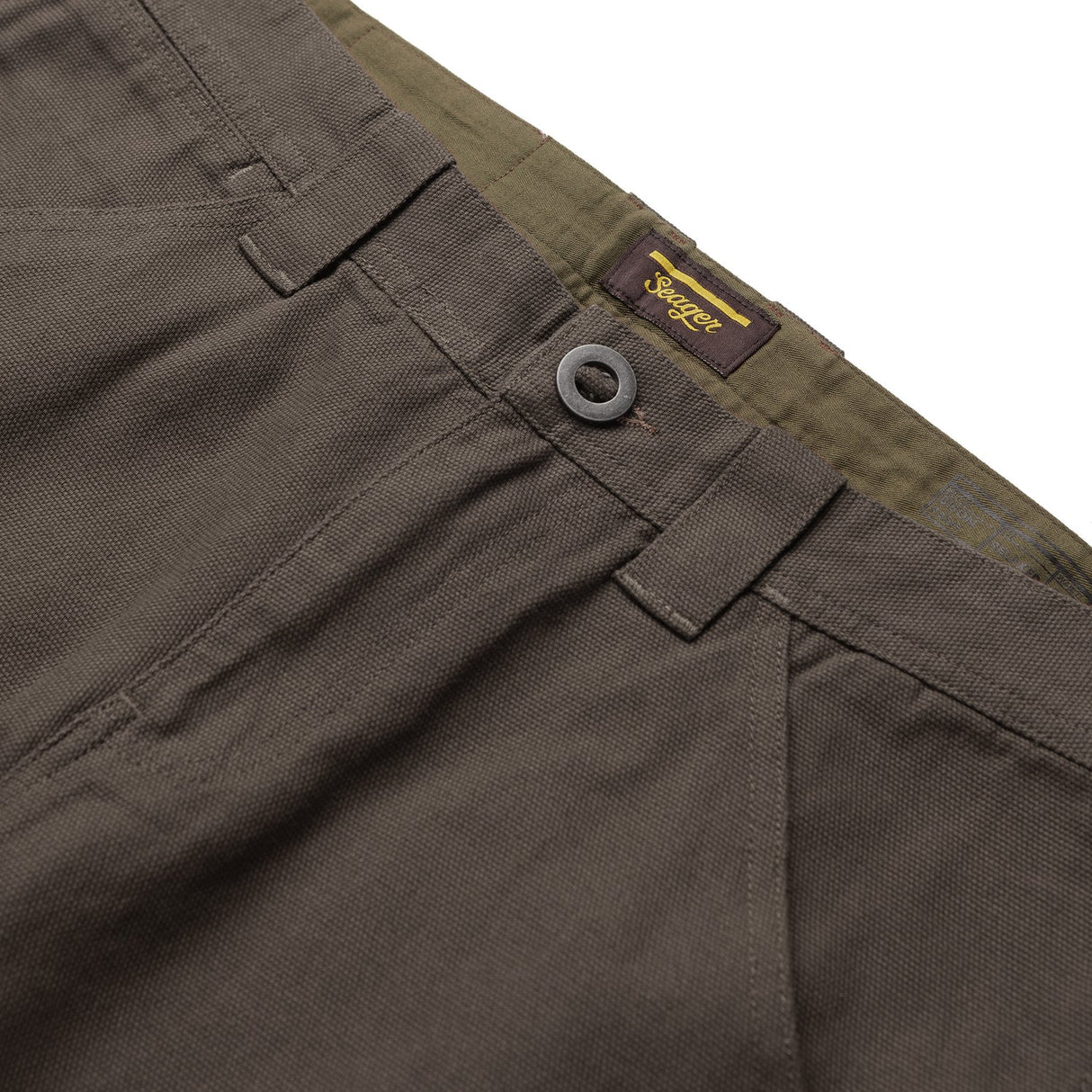 Seager Bison Canvas Darkwood Pants
