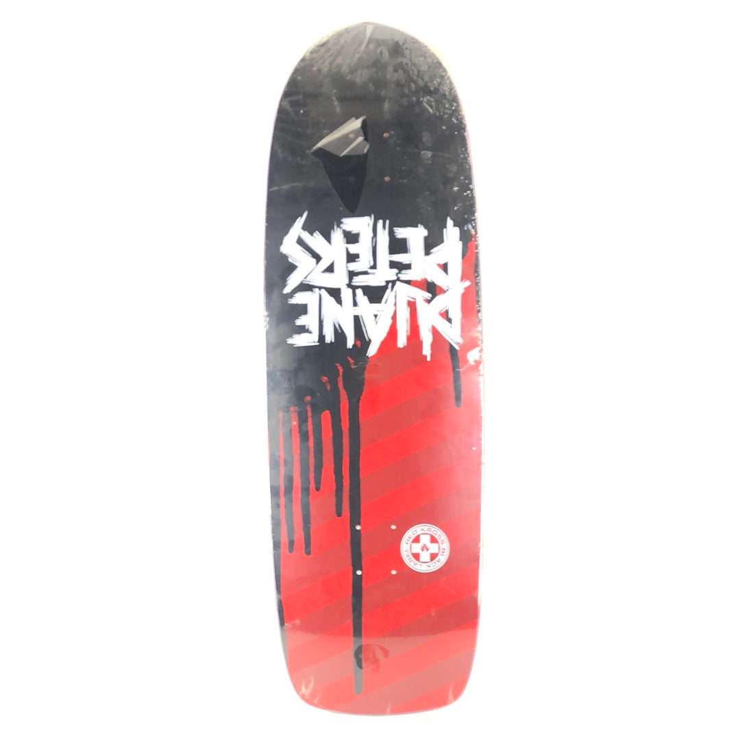 Black Label Red Kross Emergency Duane Peters Pro Black Red 10.3" Vintage NOS