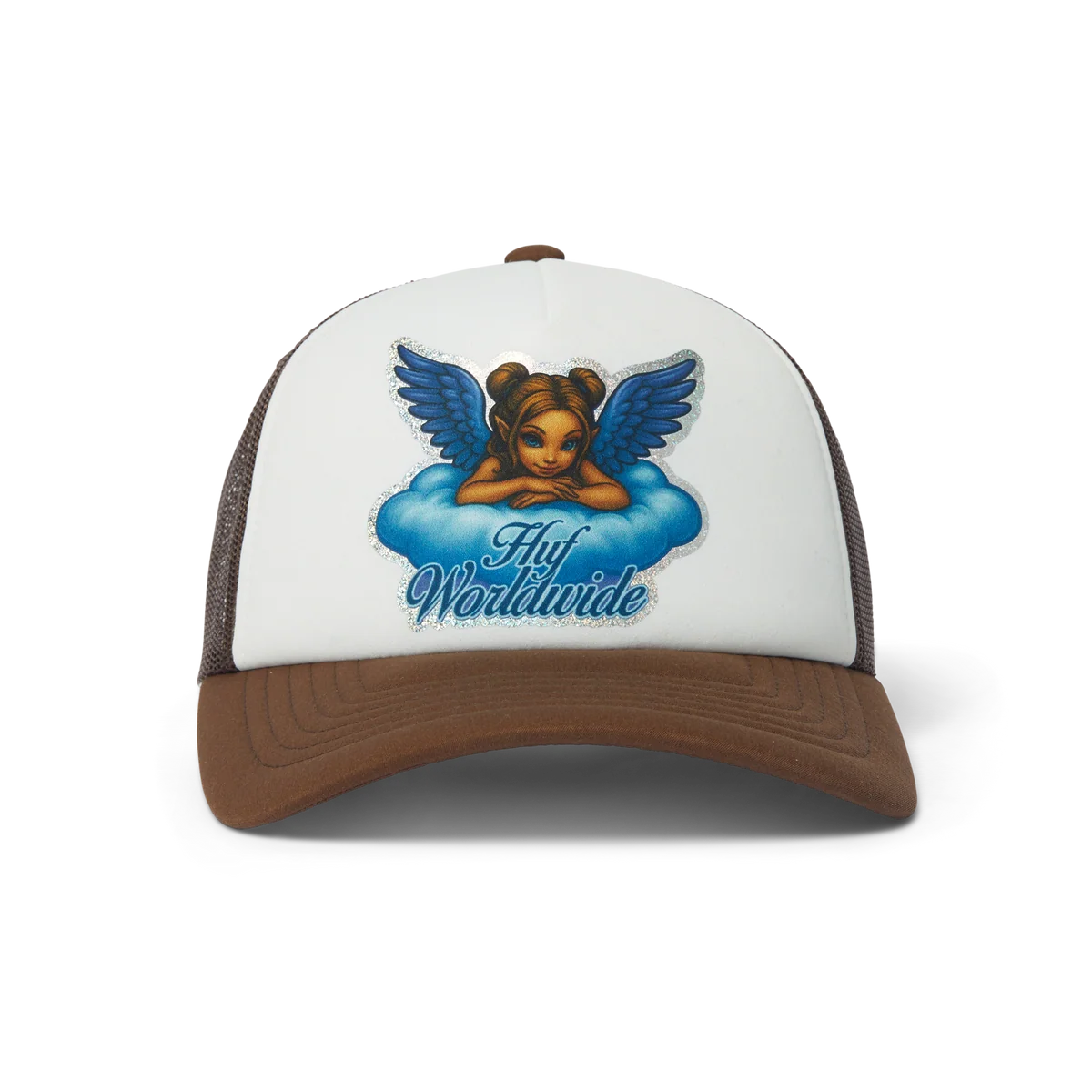 HUF Bliss Brown Trucker Hat