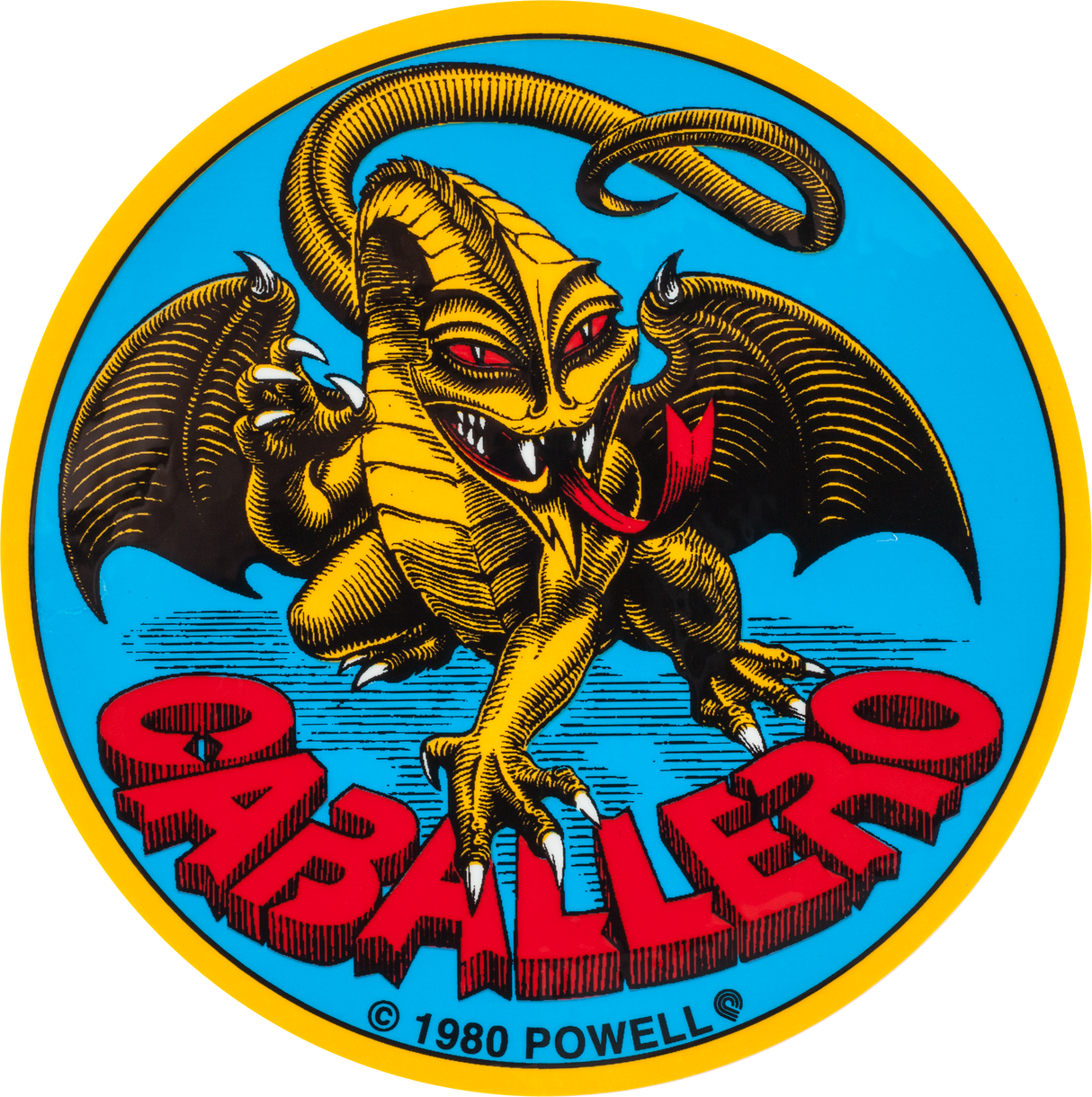 Bones Brigade Series 15 Caballero Original Dragon Sticker