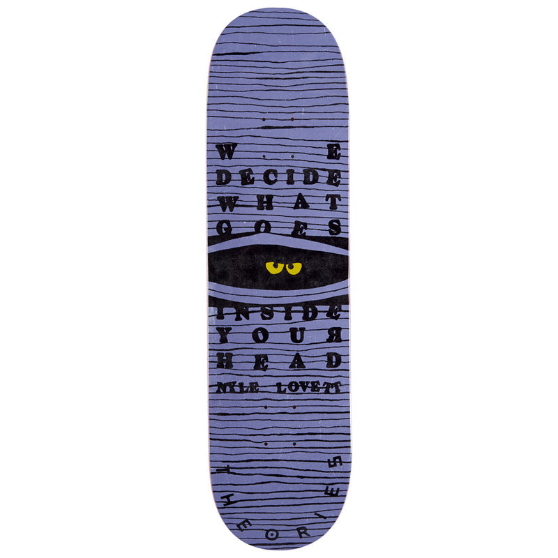Theories Lovett Inside your Head 8.25" Skateboard Deck