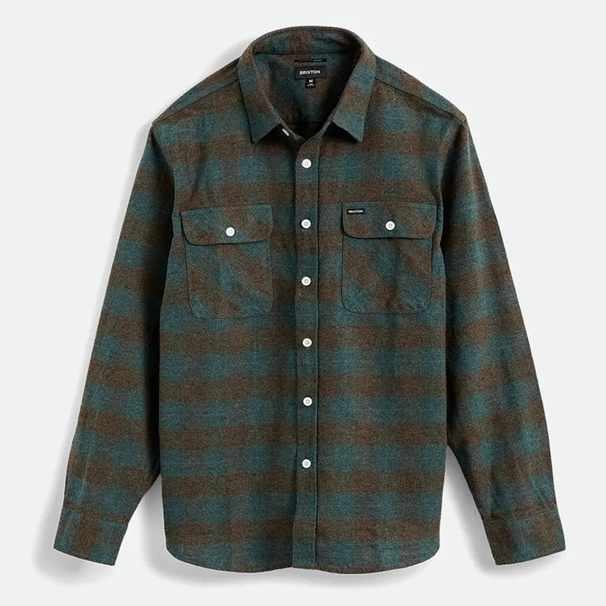 Brixton Bowery Ocean L/s Flannel Shirt