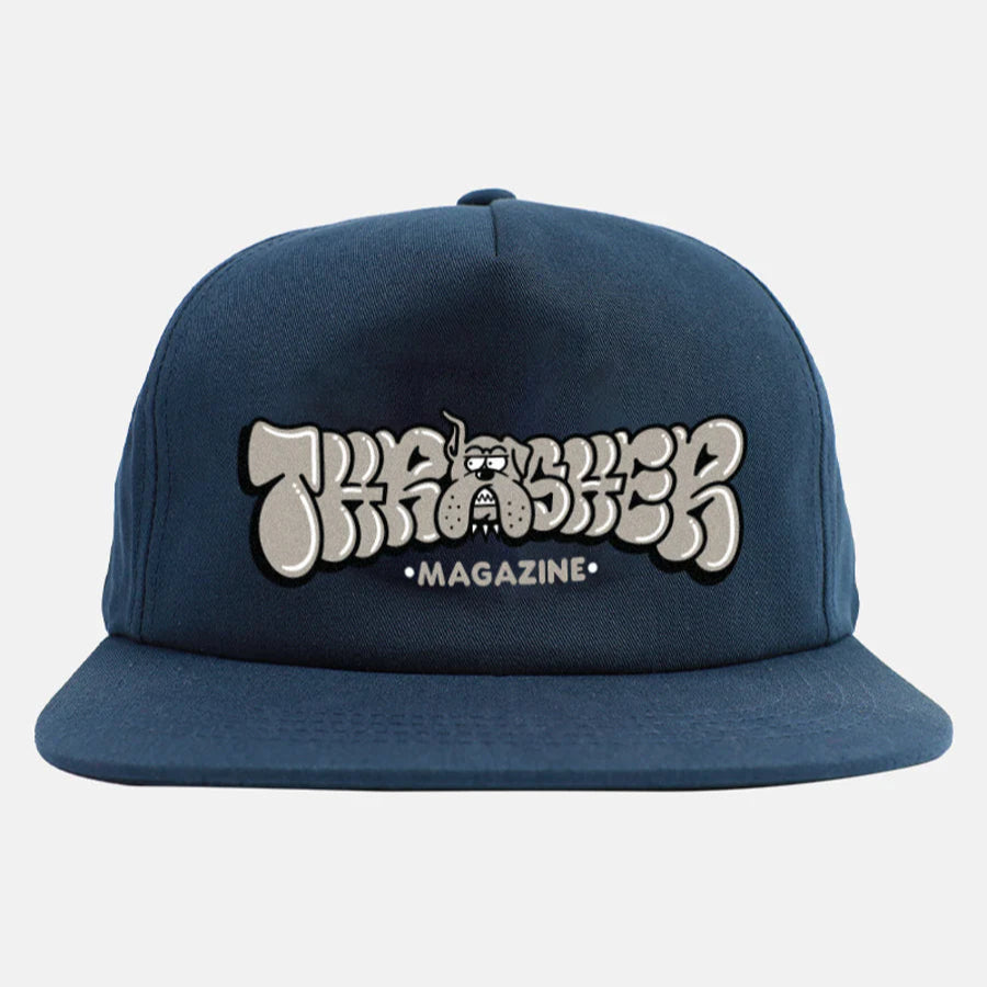 Thrasher Bully Navy Snapback Hat