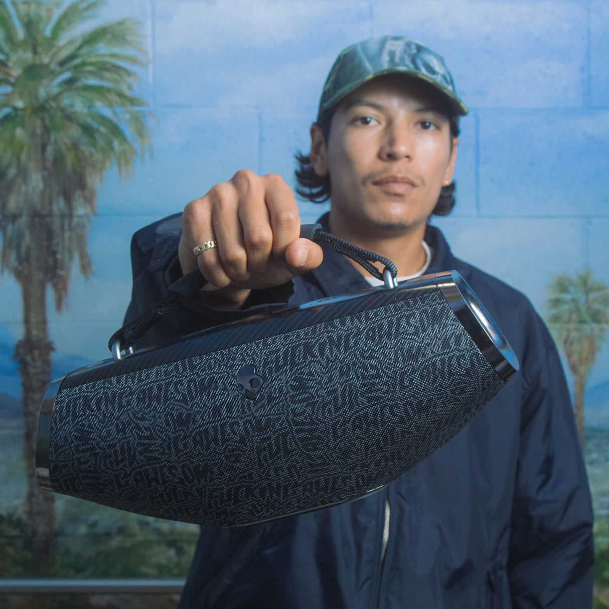 Skullcandy x Fucking Awesome Barrel Mini Waterproof Portable Speaker