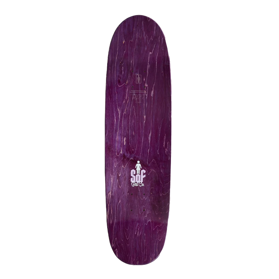 Girl Bannerot Skull Of Fame Series 3 Loveseat+ Shaped Skateboard Deck