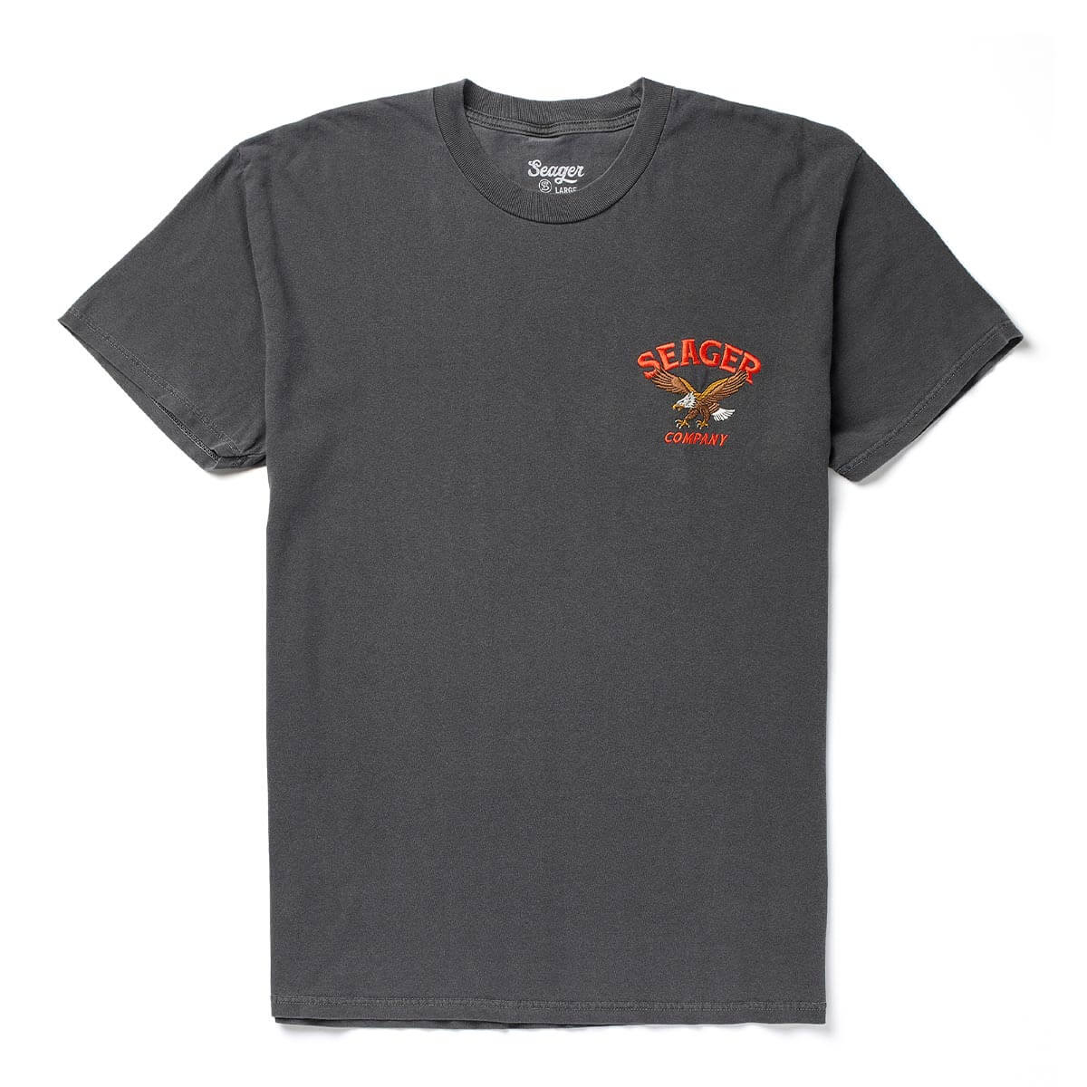 Seager Premium Bradley Pigment Black S/s Shirt