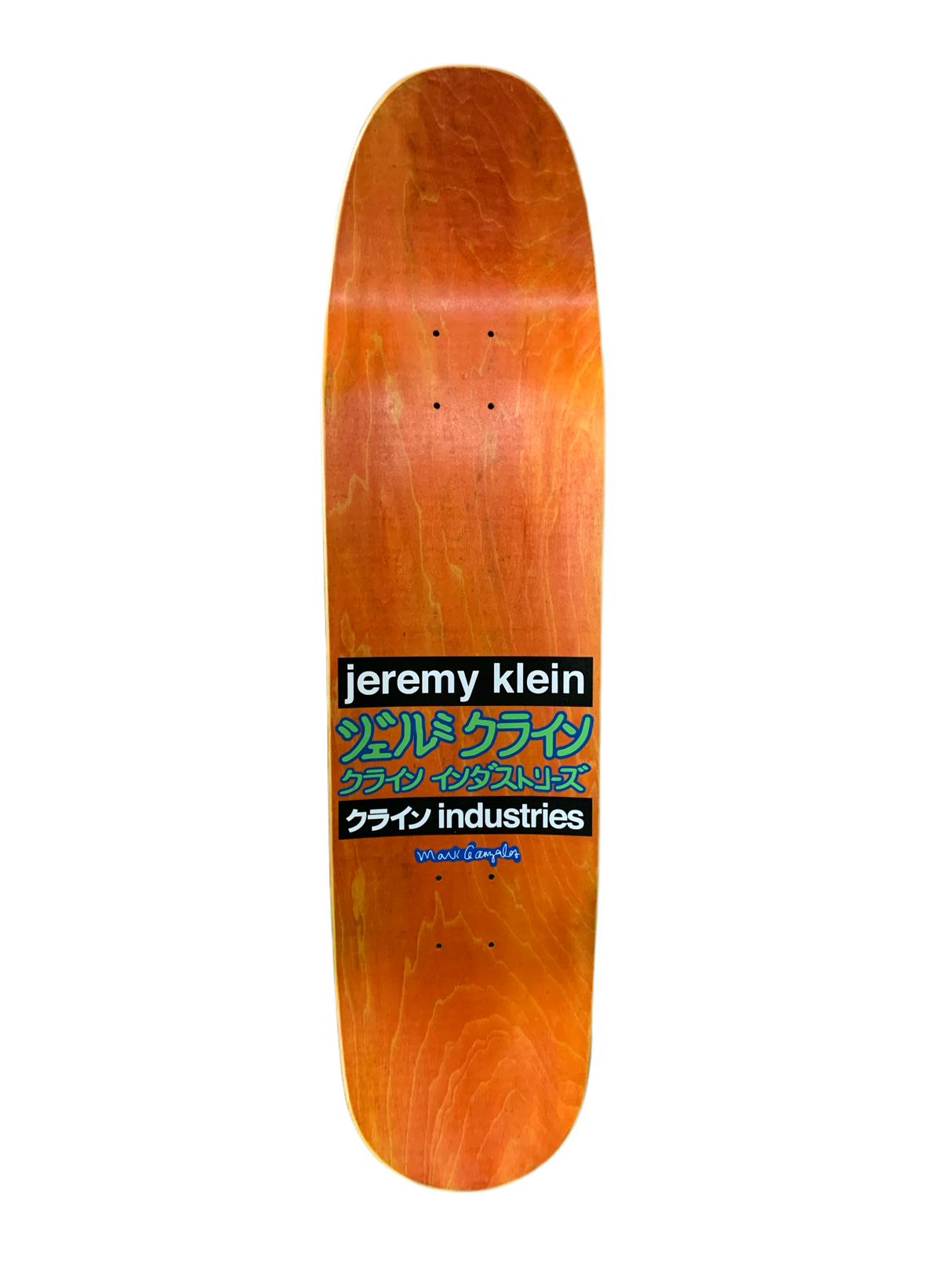 JK Industries x Mark Gonz Dream Girl 8.625" Shaped Classic Skateboard Deck