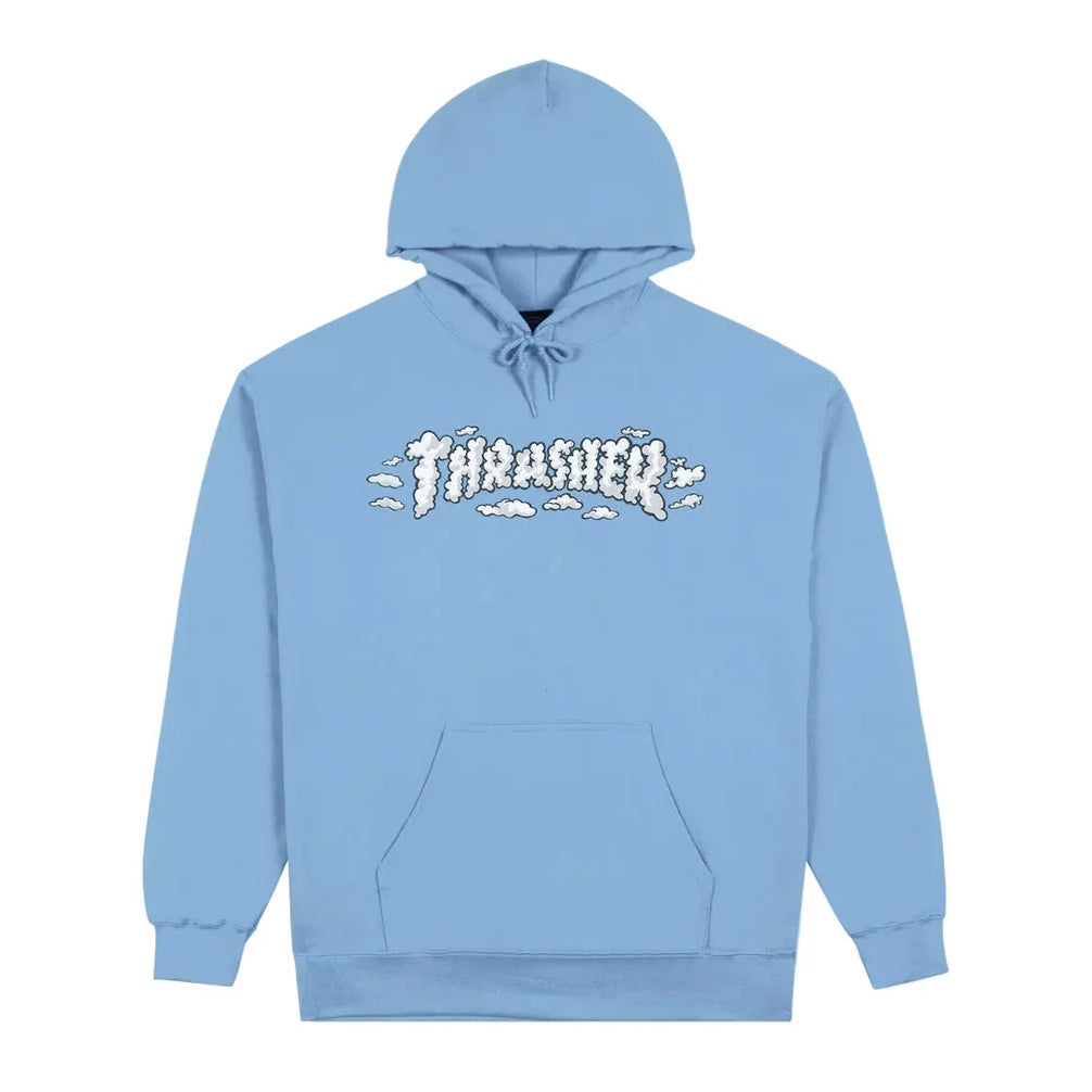 Thrasher Clouds by Spanky Light Blue Hooded Sweatshirt