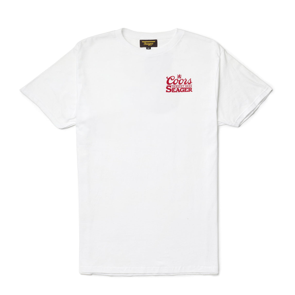 Seager x Coors Banquet Bumper White S/s Shirt