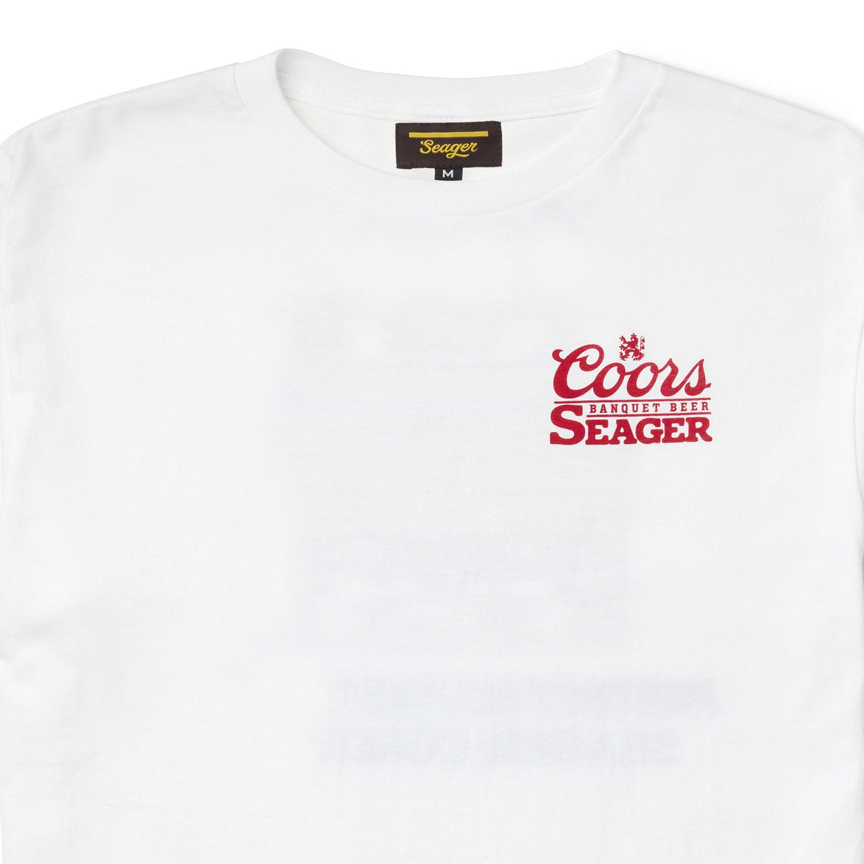 Seager x Coors Banquet Bumper White S/s Shirt