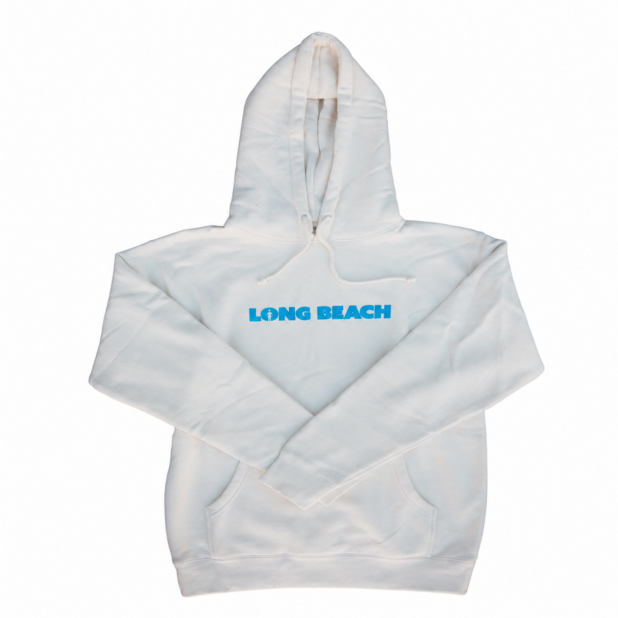 Girl x LB Skate “We OG Long Beach” Bone Hooded Sweatshirt