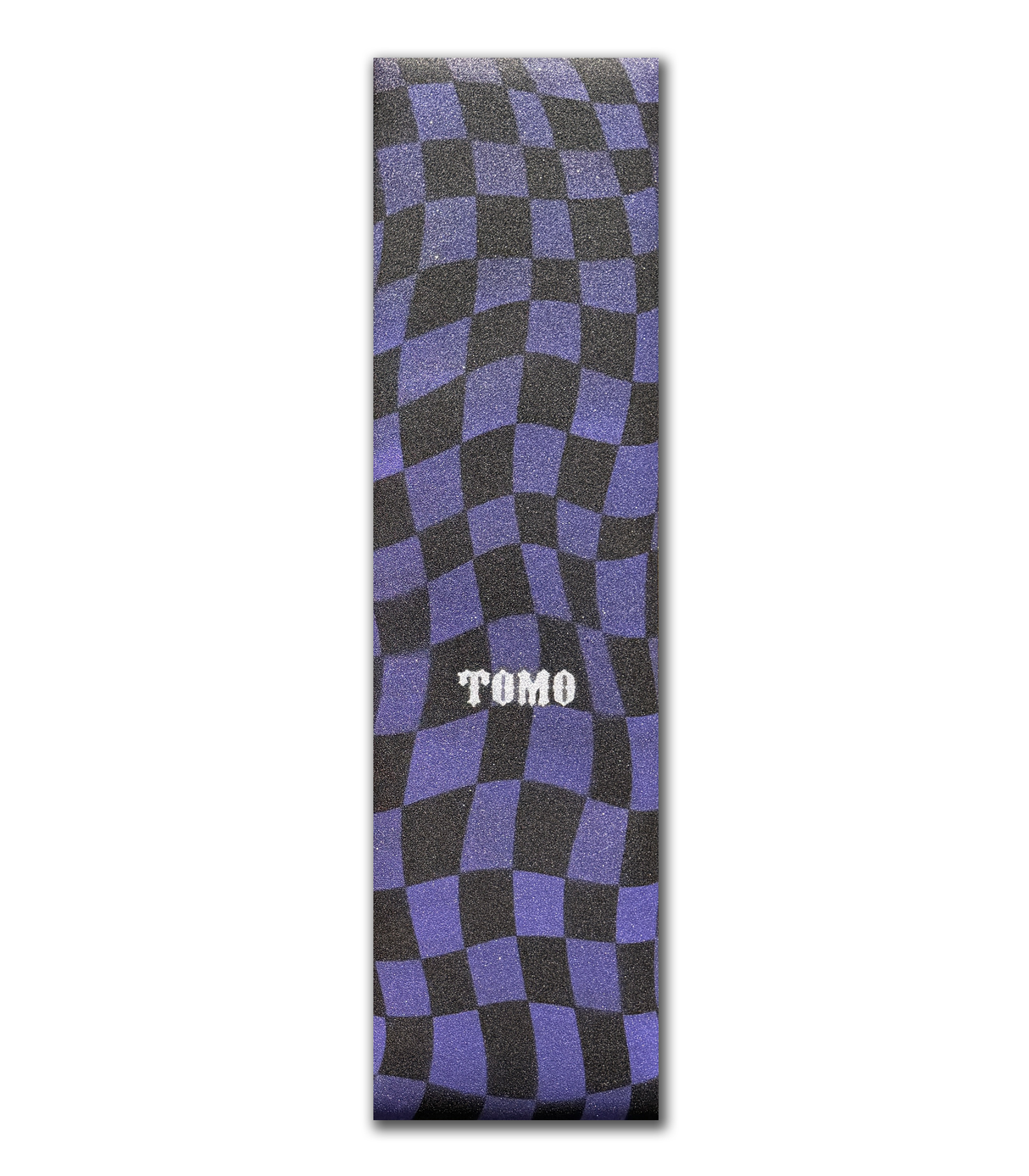 Tomo Checker - Purple Graphic Griptape