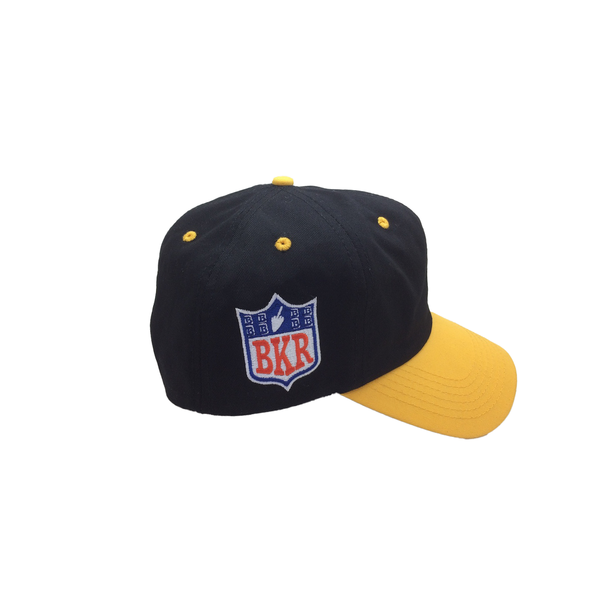Baker Cool Place Black Yellow Snapback Hat