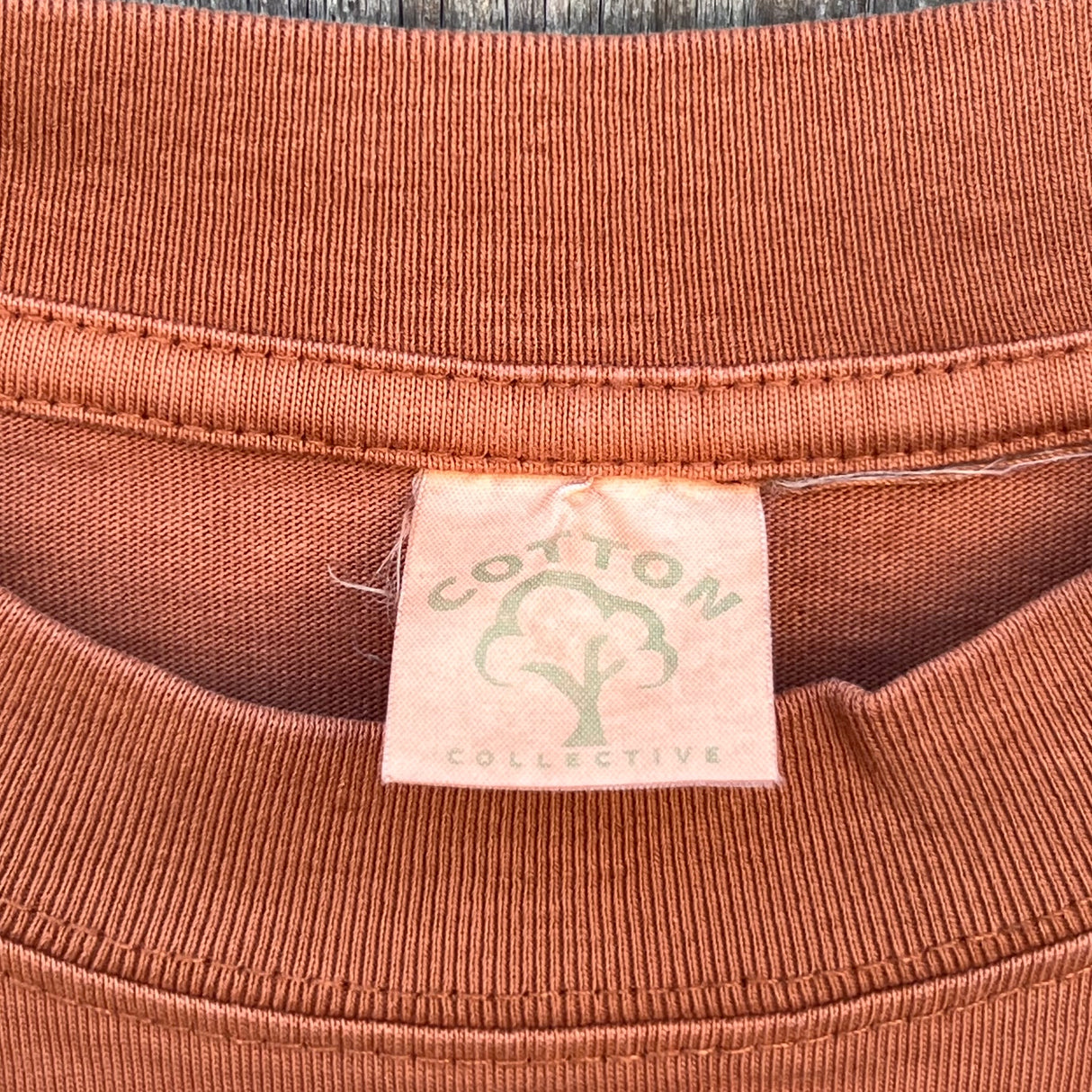 Long Beach Skate Co LBS Long Side Pigment Rust Oversized S/s Shirt