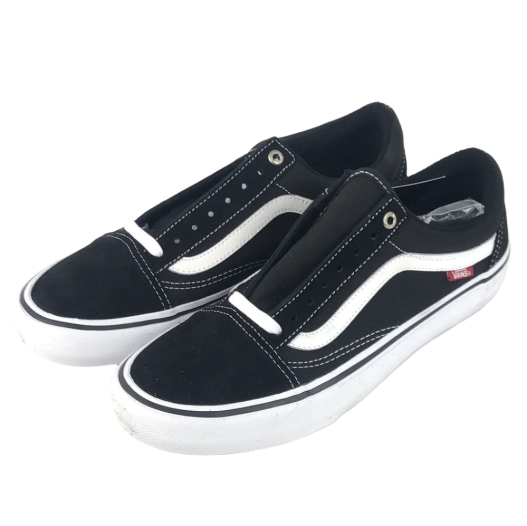 Vans Old Skool Pro Black White U.S. Mens Size 10