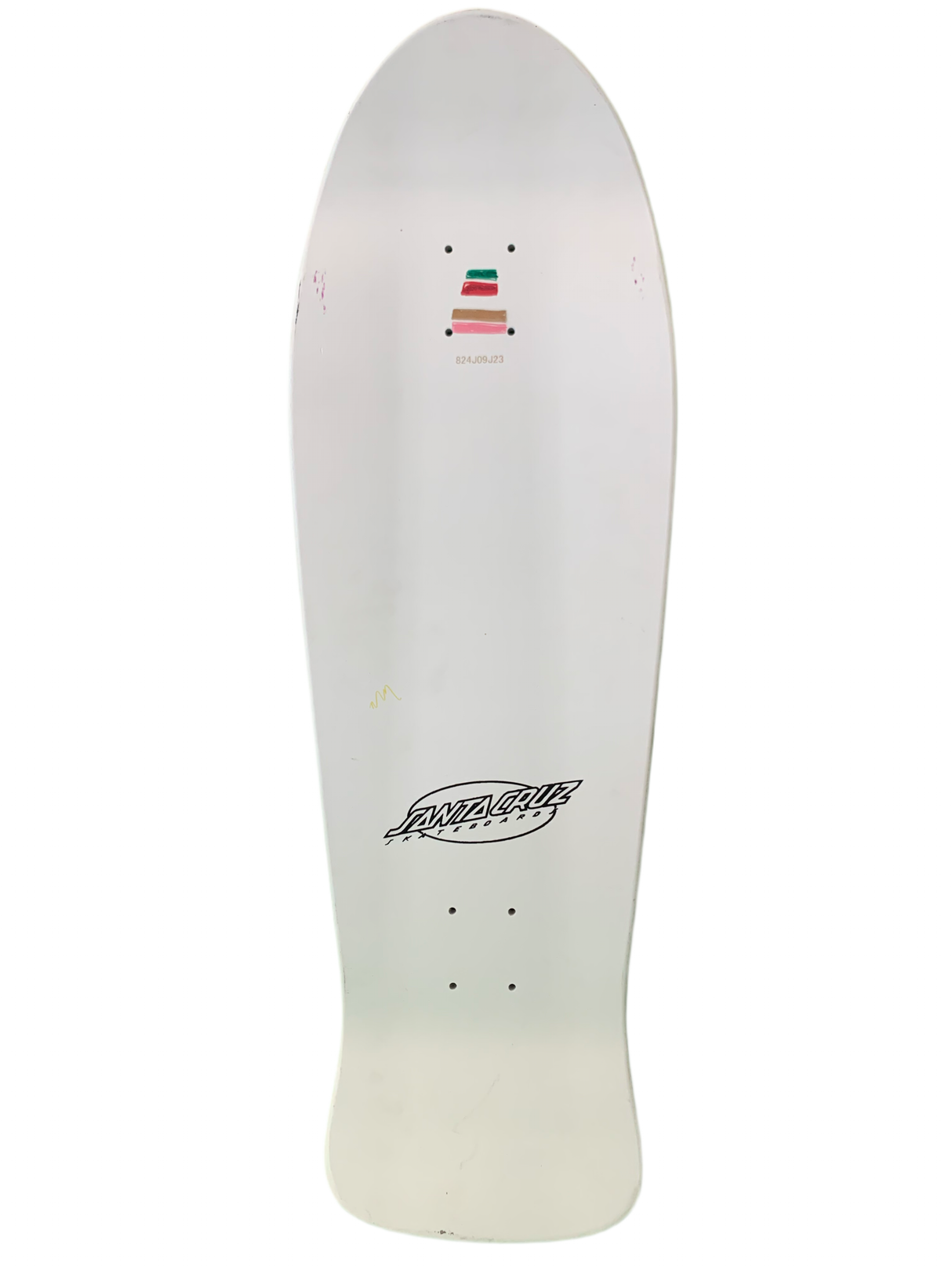 Santa Cruz My Colorway Slasher Used Classic Skateboard Deck