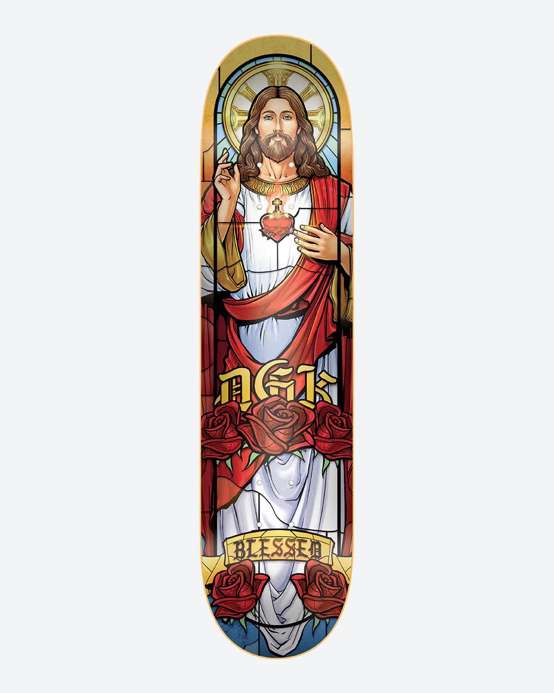 DGK Prince Of Peace Rainbow Prismatic 8.1" Skateboard Deck
