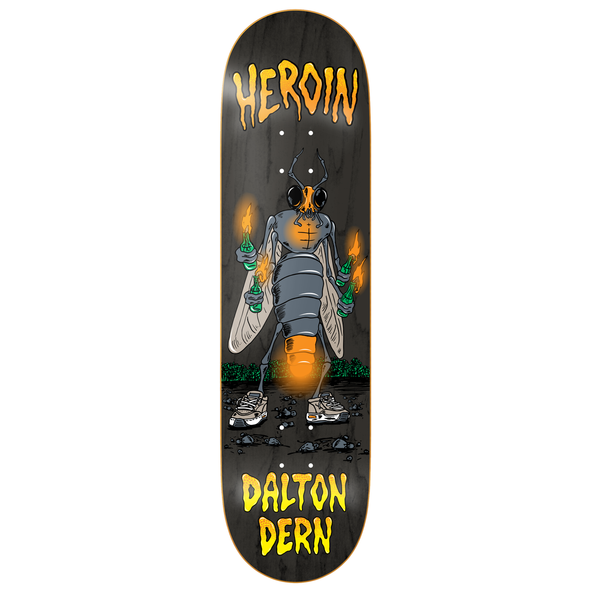 Heroin Skateboards Dalton Dern Bug 8.38" Skateboard Deck