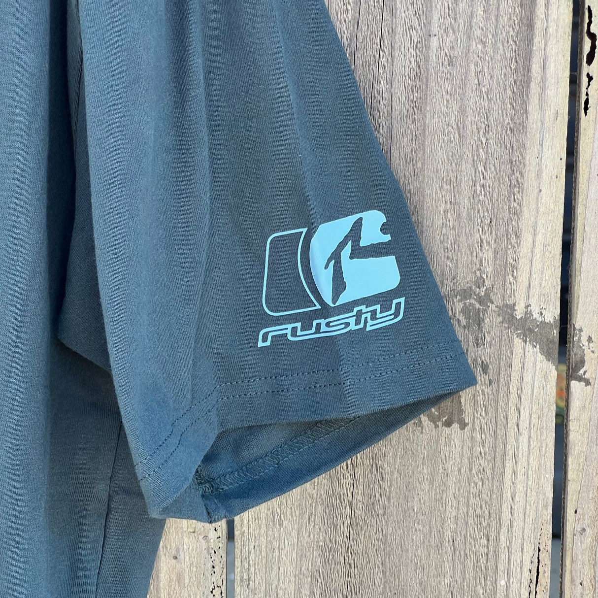 Rusty Jetsetter Deep Teal S/S Tee