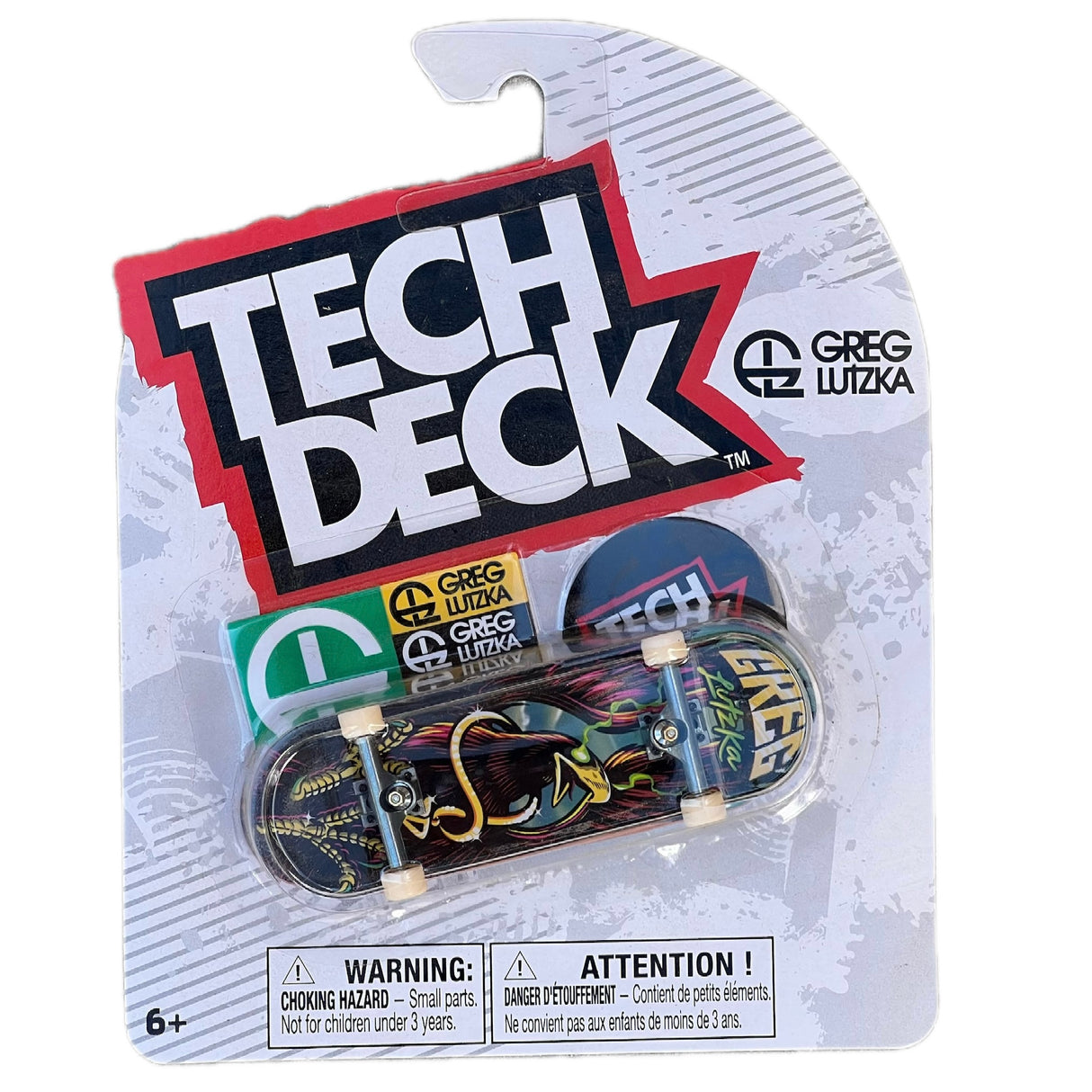 Tech Deck Greg Lutzka Fingerboard Complete