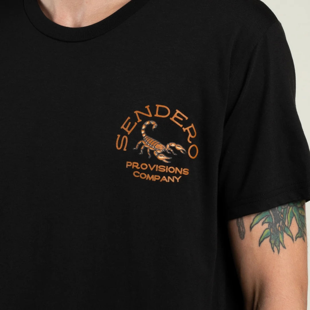 Sendero Scorpion Black S/s Shirt