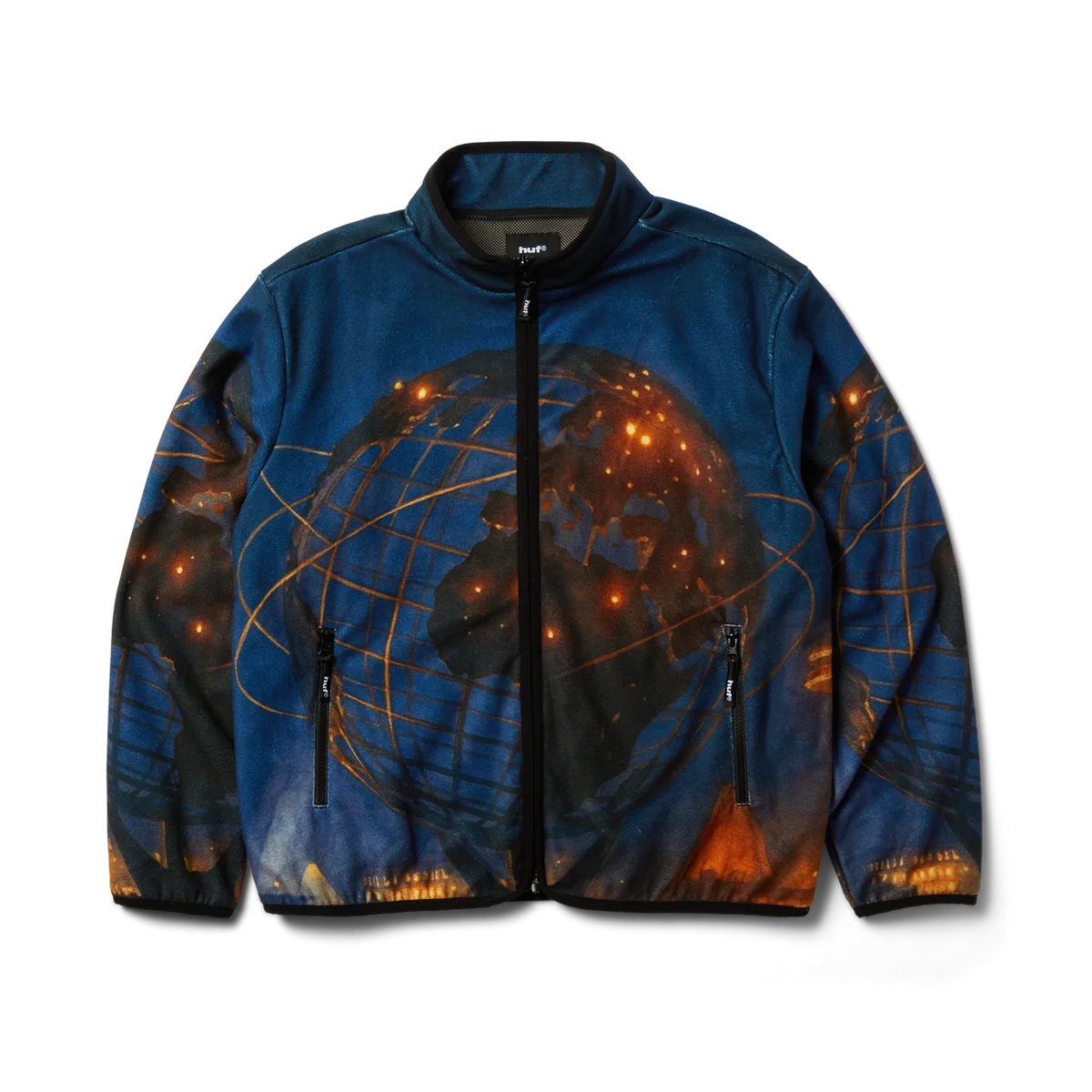 HUF Flushing Multi Polar Fleece Jacket