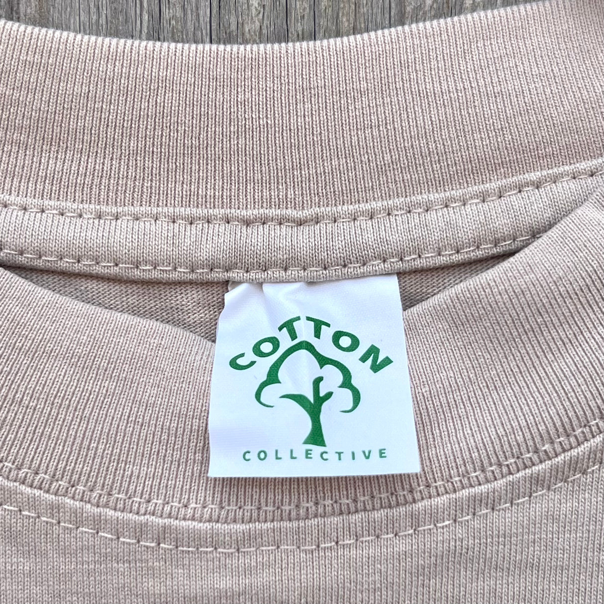 Long Beach Skate Co LBS Long Side String Tan Oversized S/s Shirt