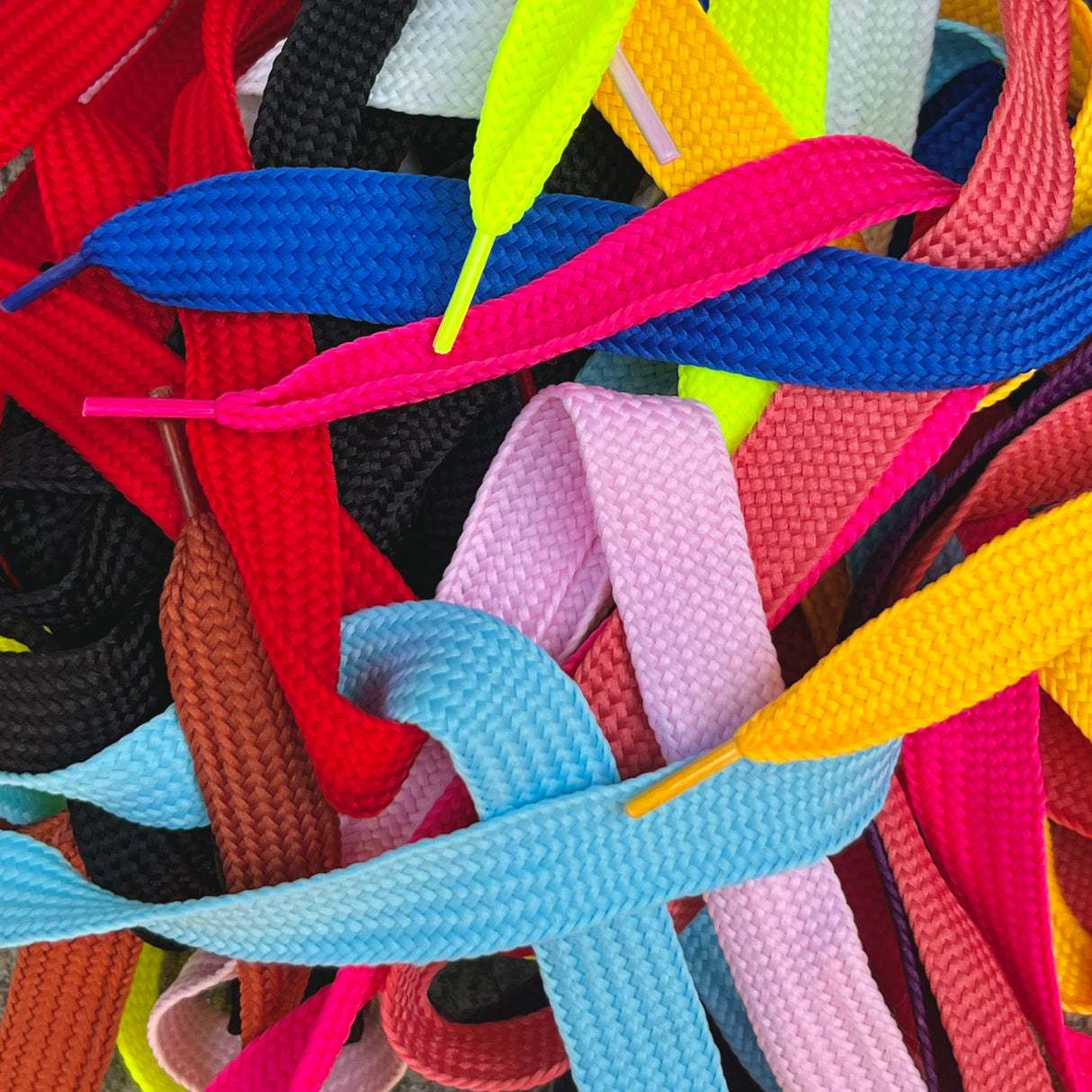 Fat Laces 140cm x 2cm 6-8 Eyelets Wide Pair Shoe Lace