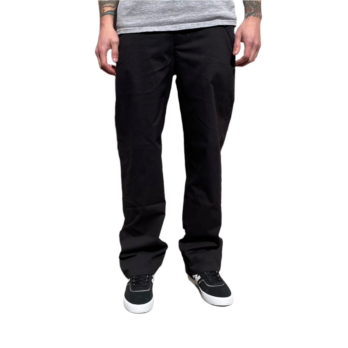 New Balance Numeric Black Twill Pants