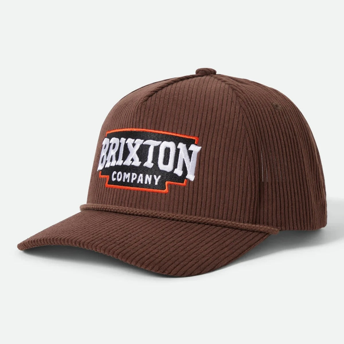 Brixton Pierson Netplus Pinecone Brown Medium Profile Snapback Hat