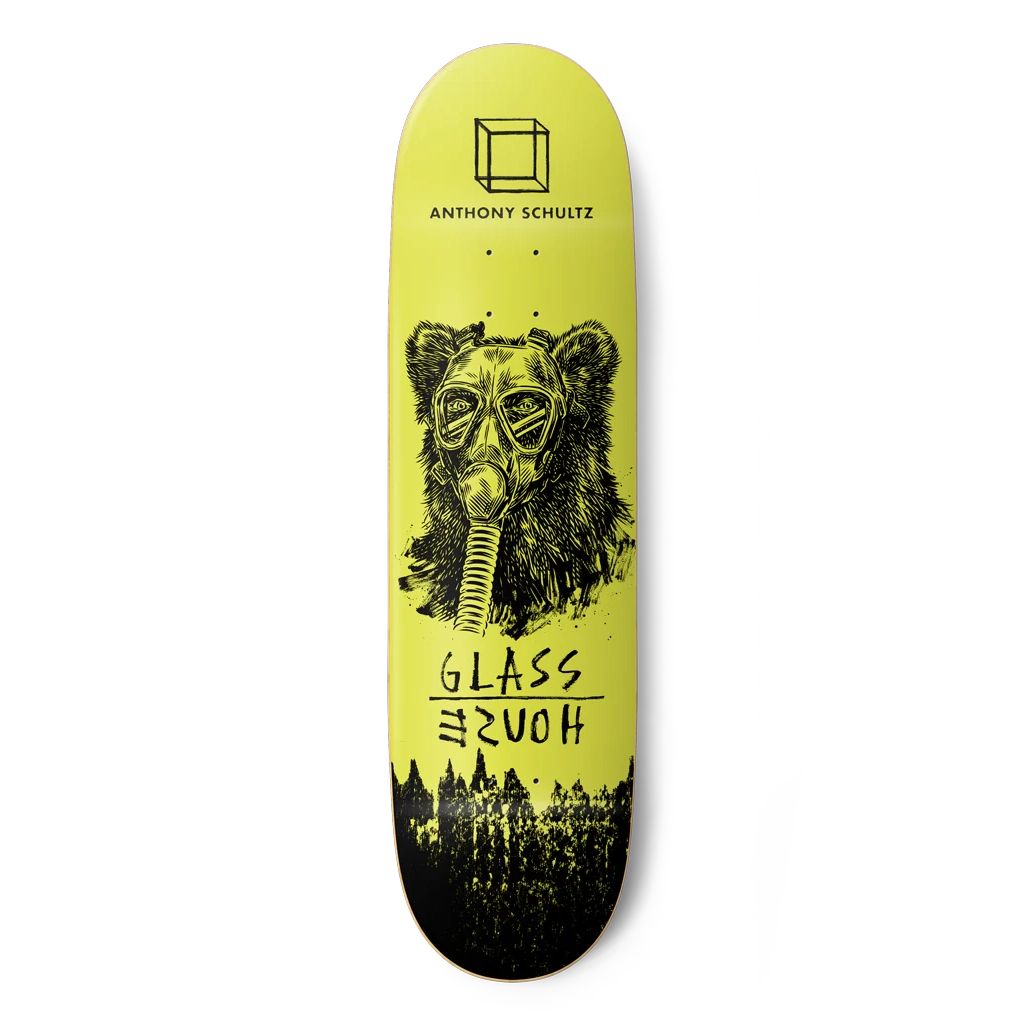 Glass House Schultz Adapt 8.675" Skateboard Deck