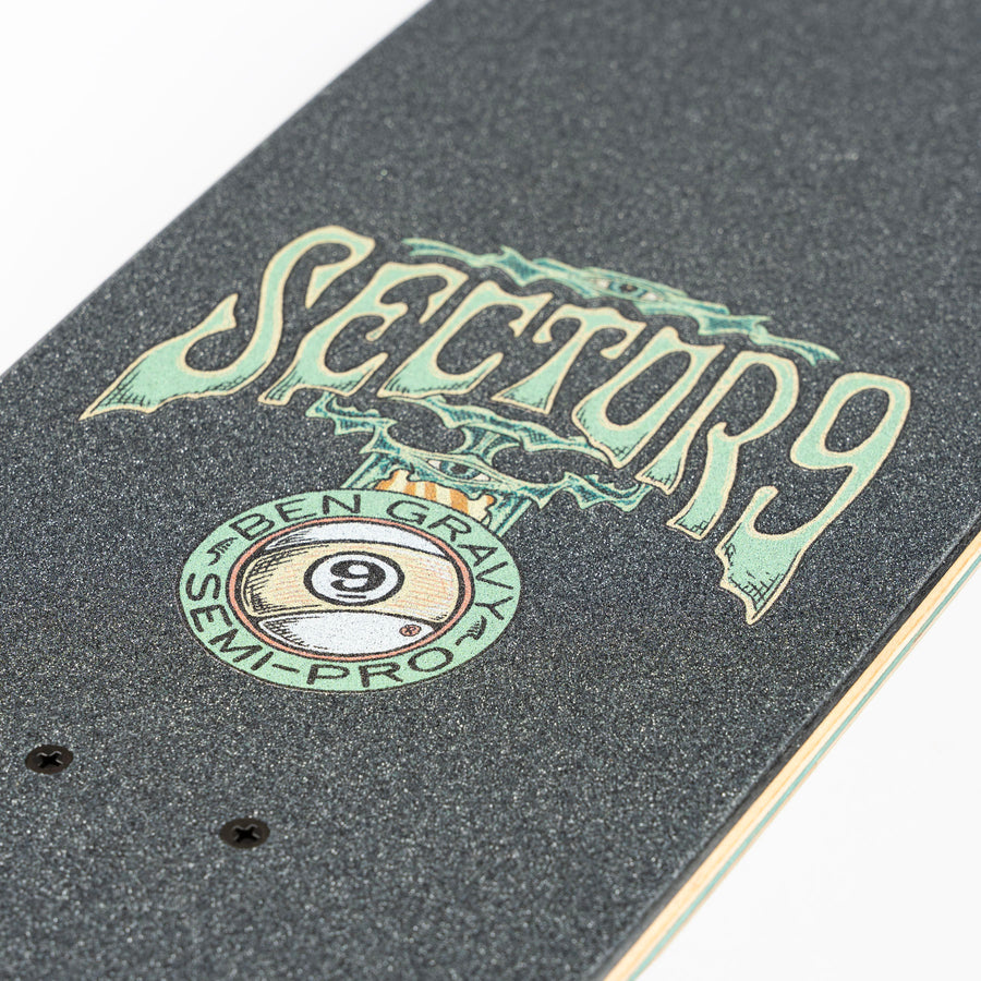 Sector Nine Ben Gravy Cosmos Strand 34" x 8.7 Complete Skateboard