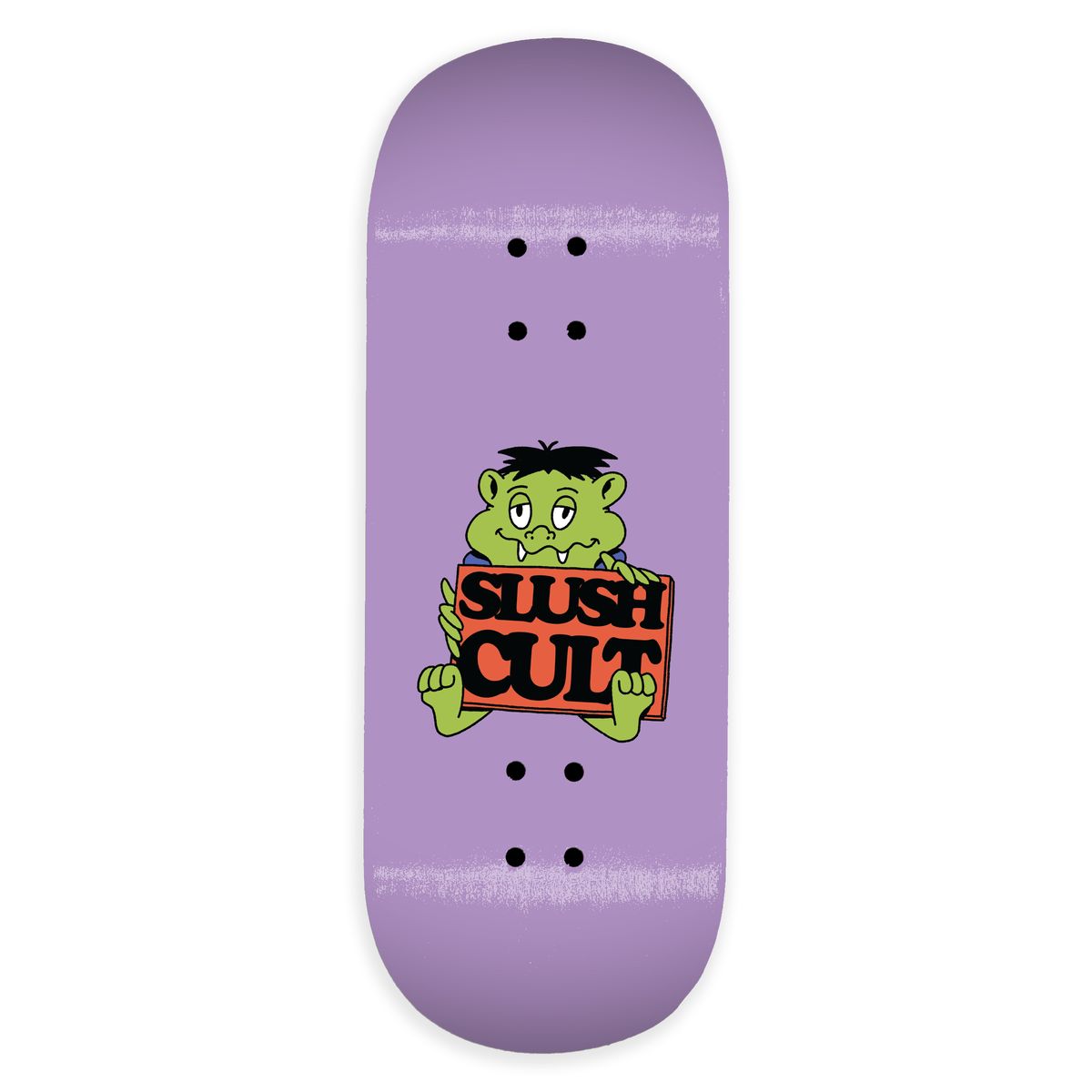 Slushcult X DK Goblin Pro Deck Green Fingerboard Skateboard