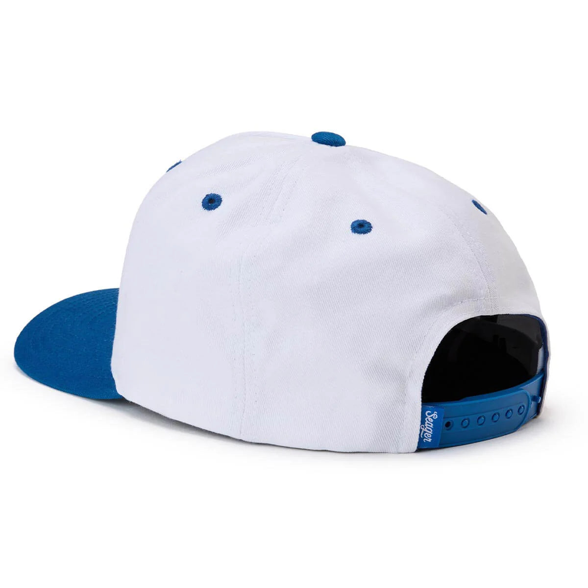 Seager Good Boy Cream Blue Snapback Hat