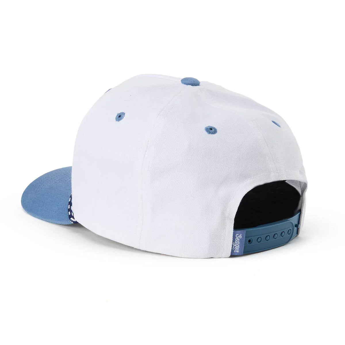 Seager Greenhead Snapback White/Blue Snapback Hat